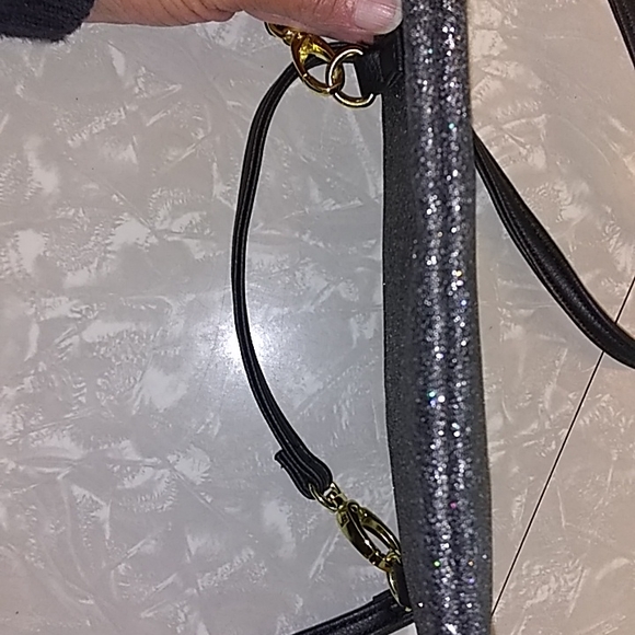 Betsey Johnson glimmering wristlet. - Picture 10 of 12